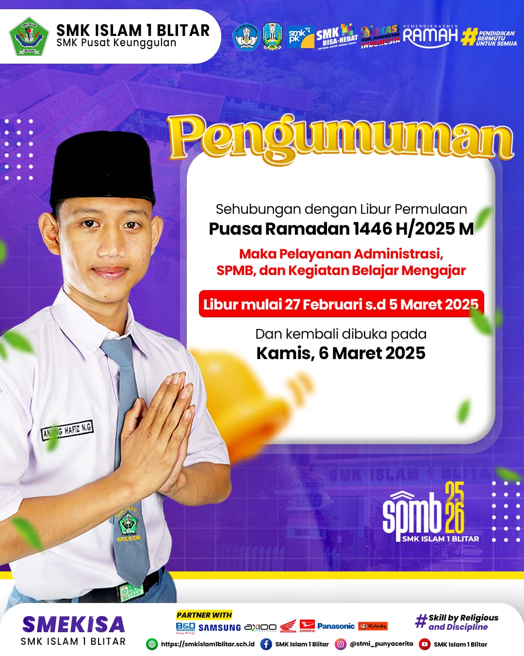 libur awal puasa